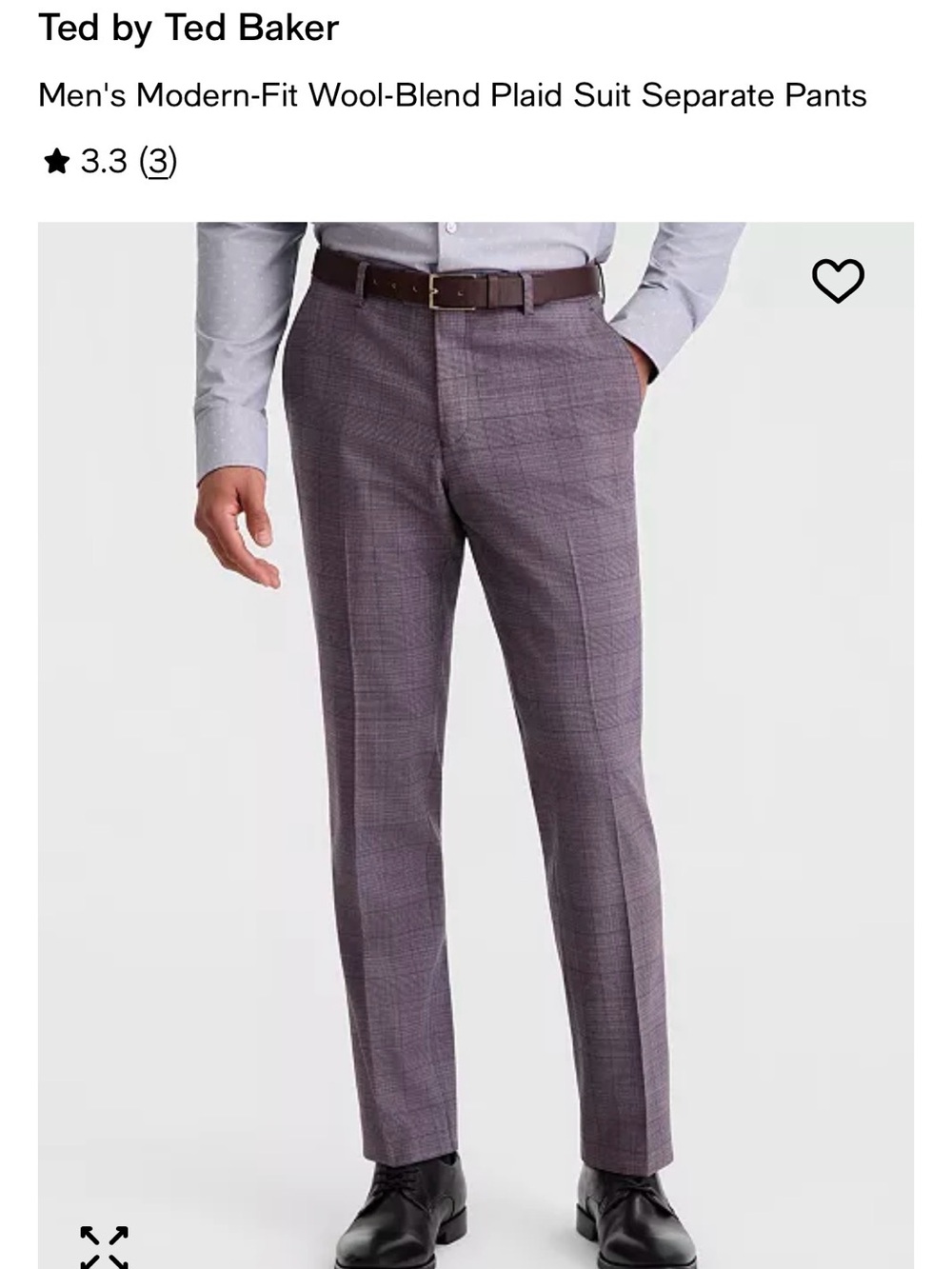 Ted Baker Men’s suit pants dress pants